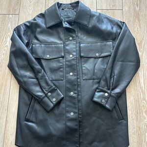 Women's Black Leather Jacket